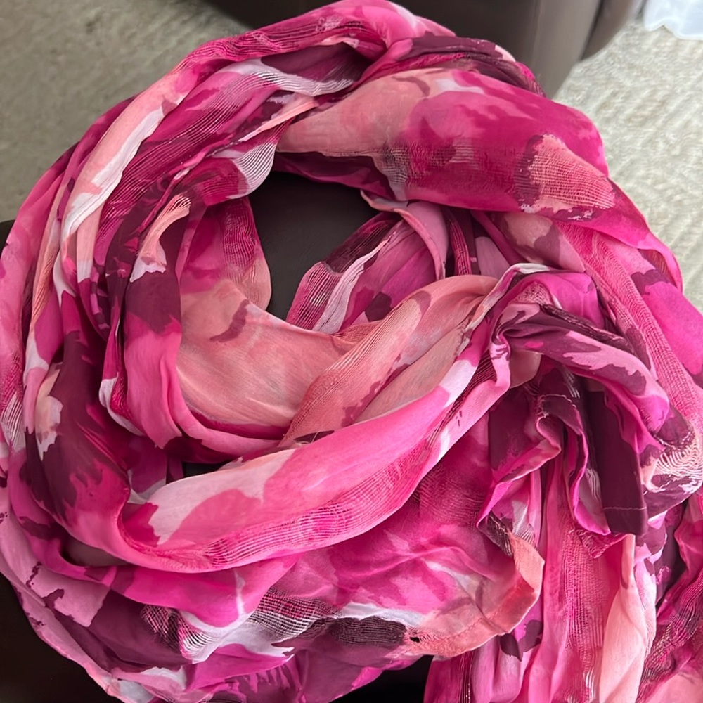 Talbots Valentine inspired cotton scarf